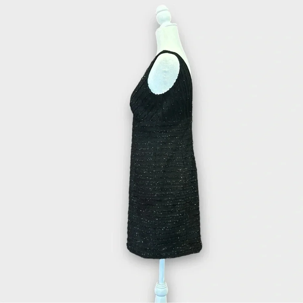 W by Worth Black Sleeveless Mini Dress Size 6 - Picture 7 of 8